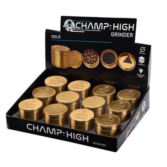 Champ grinder in metallo 40 mm 4 strati 40506069