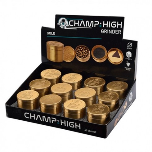 Champ grinder in metallo 40 mm 4 strati 40506069