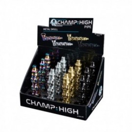 Champ pipa ad acqua in metallo 8 cm 40506224