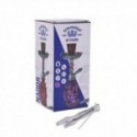 Champ shisha in vetro 20 cm nador viola