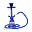 Champ shisha in vetro 35 cm tetouan blu