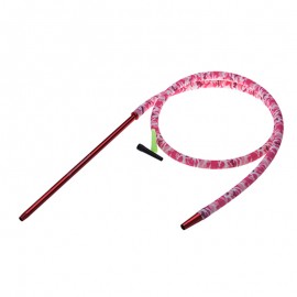 Polyflame Silicone hose 1.5m and alu tube pink40508210