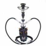 Champ shisha in vetro 45 cm benslimane nero
