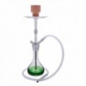 Champ shisha in vetro 55 cm oulmes verde