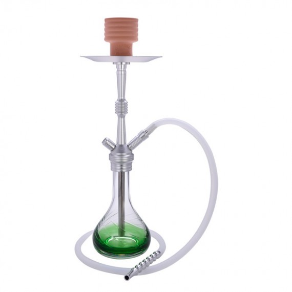 Champ shisha in vetro 55 cm oulmes verde