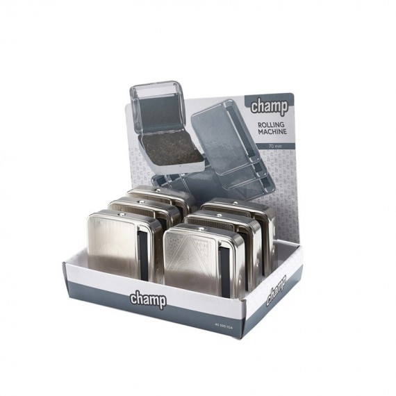 Champ tabacchiera 70 mm in metallo 40590024