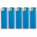 Ciao accendino piezoelettrico ricaricabile solid blue