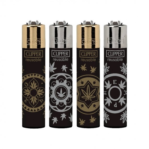 Clipper accendino large money hemp