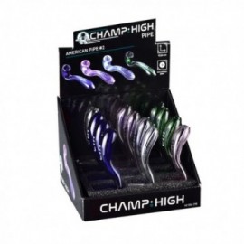 Champ pipa ad acqua in vetro 10,8 cm 40506298