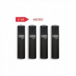 Clipper accendino micro soft touch Nero