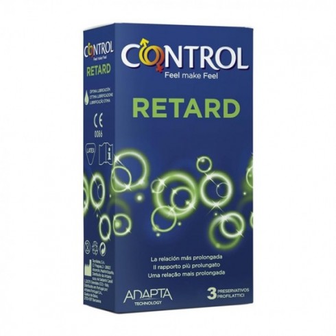 Control preservativo retard 3 pz