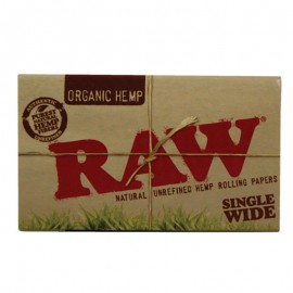 Raw small double organic hemp