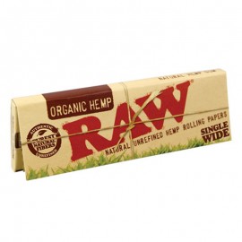 Raw small organic hemp