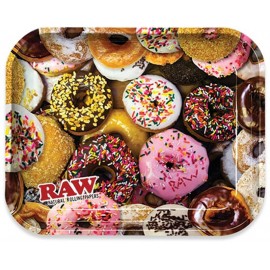 Raw tray donut large