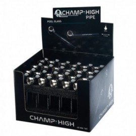 Champ pipa ad acqua in vetro 11,5 cm 40506164